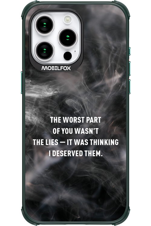 Lies - Apple iPhone 15 Pro Max