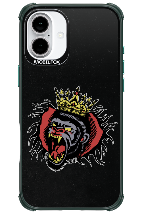 Monkey Rage Black 2.0 - Apple iPhone 16 Plus