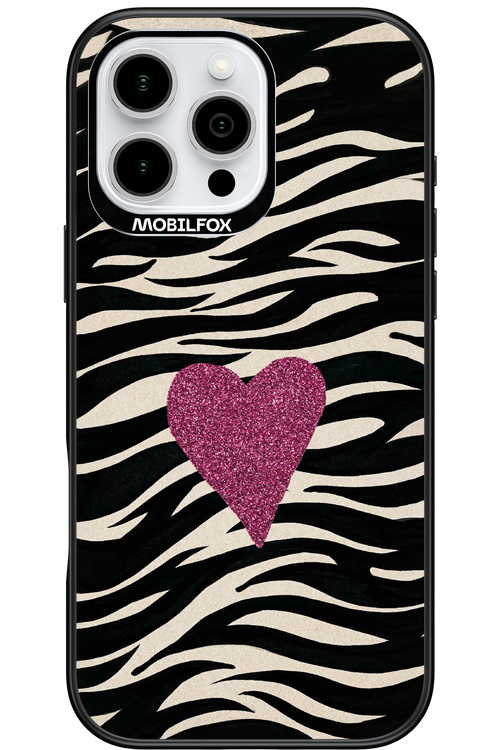 Zebra Heart 2.0 - Apple iPhone 16 Pro Max