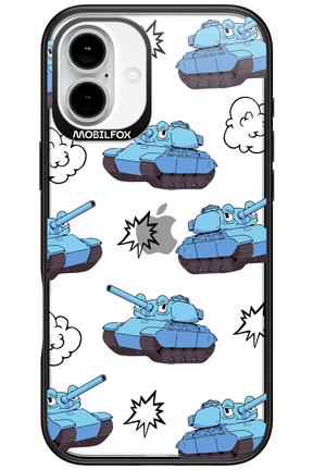 Tank Guy Transparent 2.0 - Apple iPhone 16 Plus