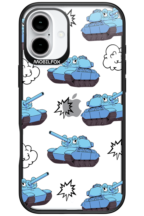 Tank Guy Transparent 2.0 - Apple iPhone 16 Plus
