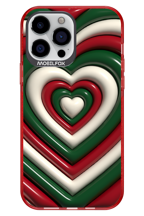 XMAS Hearts - Apple iPhone 13 Pro Max