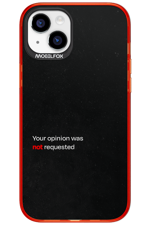 Not Requested 2.0 - Apple iPhone 15 Plus