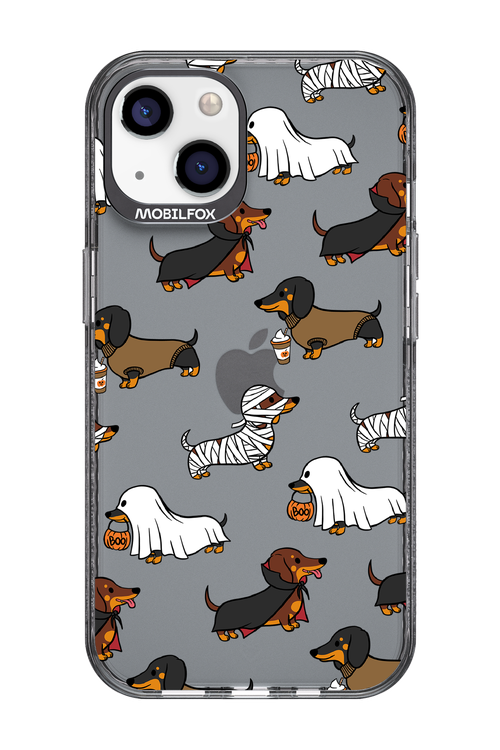 Scary Dachshund (Transparent) - Apple iPhone 13