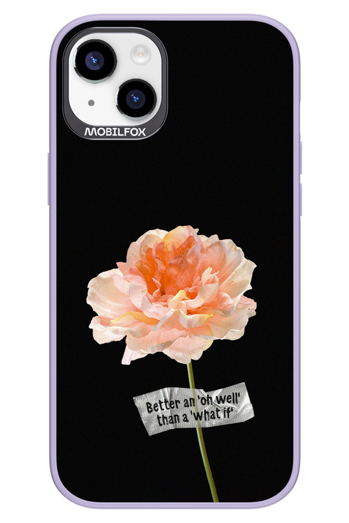 Flower Black - Apple iPhone 14 Plus