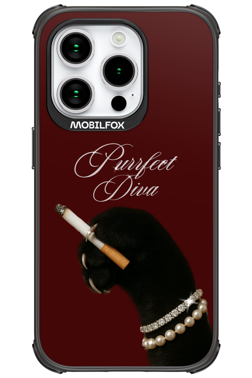 Purrfect Diva - Apple iPhone 15 Pro
