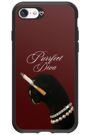 Purrfect Diva - Apple iPhone SE 2020