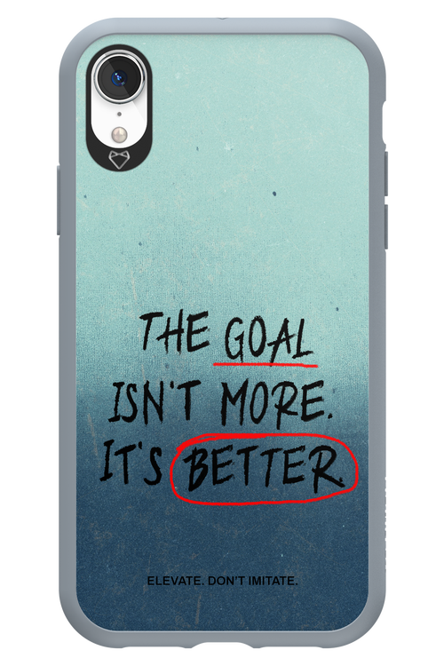 The Goal 2.0 - Apple iPhone XR