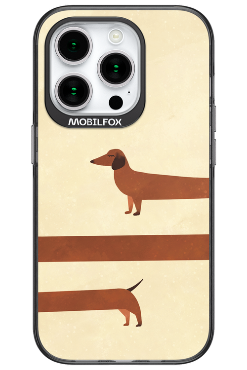 Stretchy Dog - Apple iPhone 15 Pro