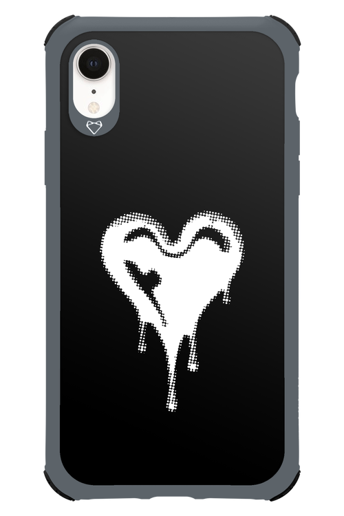 Heart Black - Apple iPhone XR