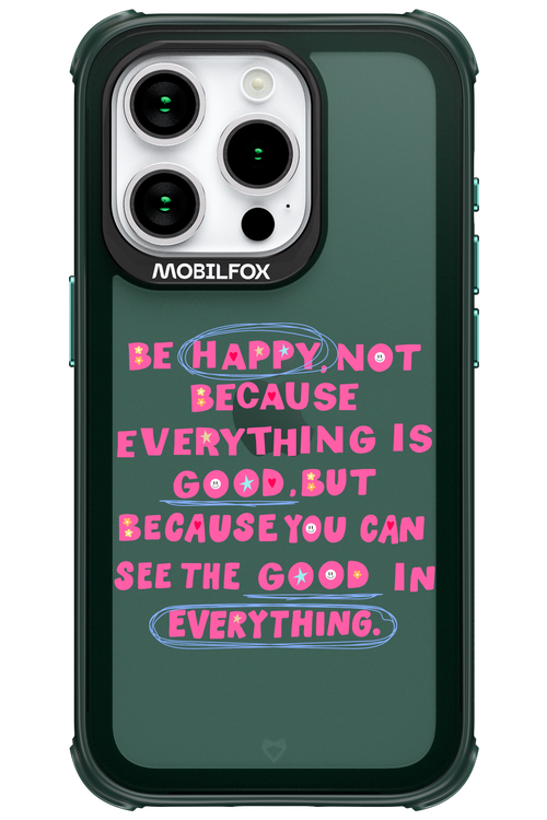 Be Happy 2.0 - Apple iPhone 15 Pro