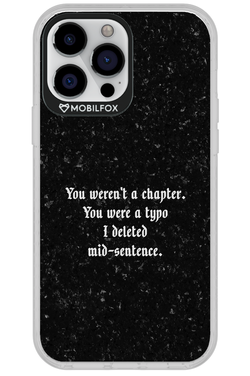 A Typo 2.0 - Apple iPhone 13 Pro Max