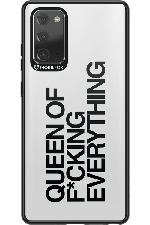 QUEEN BLACK - Samsung Galaxy Note 20