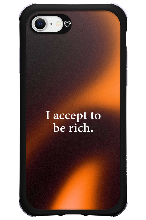 I accept to be rich - Apple iPhone SE 2022
