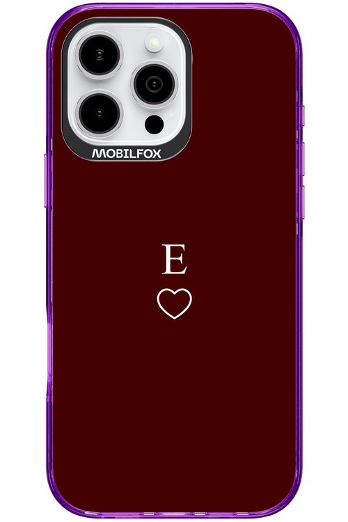 E Burgundia 2.0 - Apple iPhone 16 Pro Max