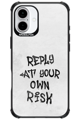 At Your Own Risk - Apple iPhone 16 Plus