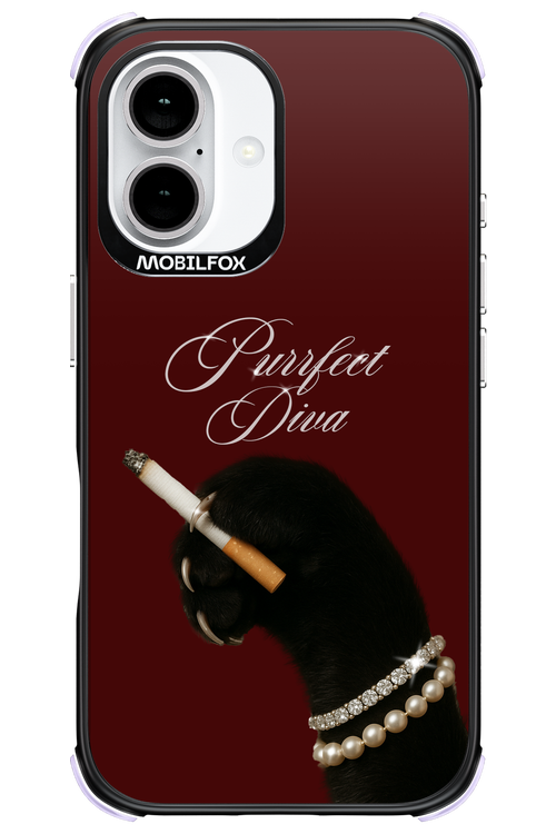 Purrfect Diva - Apple iPhone 16