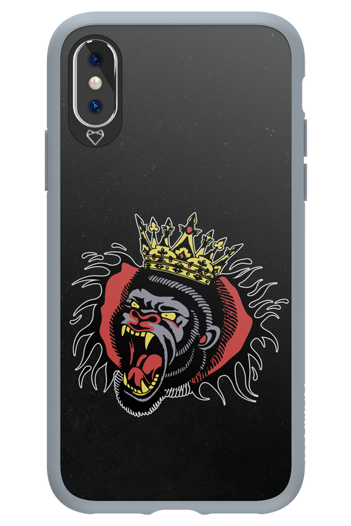 Monkey Rage Black - Apple iPhone X