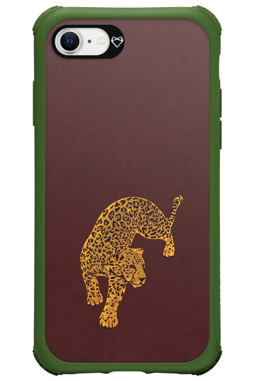 Burgundy Leopard - Apple iPhone 8
