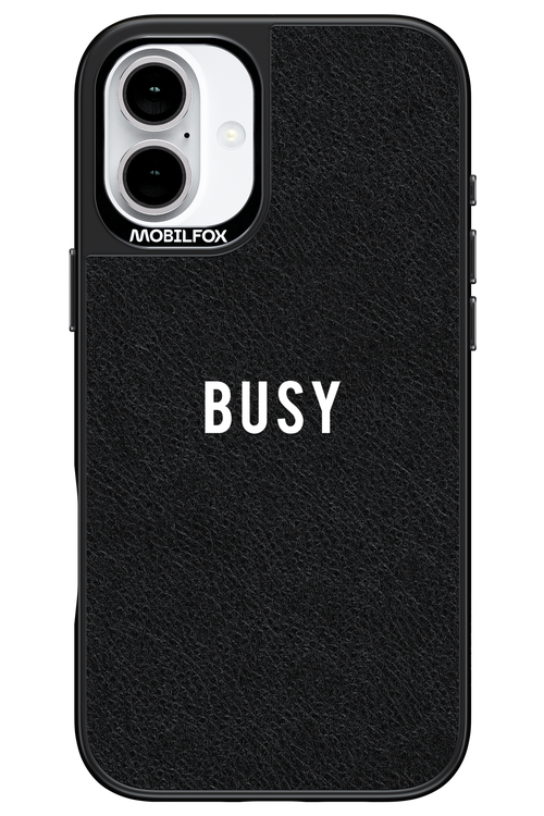 Busy Leather 2.0 - Apple iPhone 16 Plus