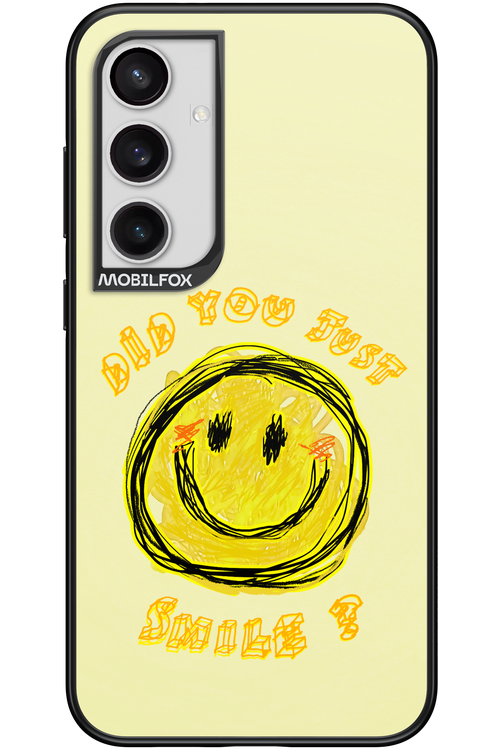 Crayon Smiley - Samsung Galaxy S24+