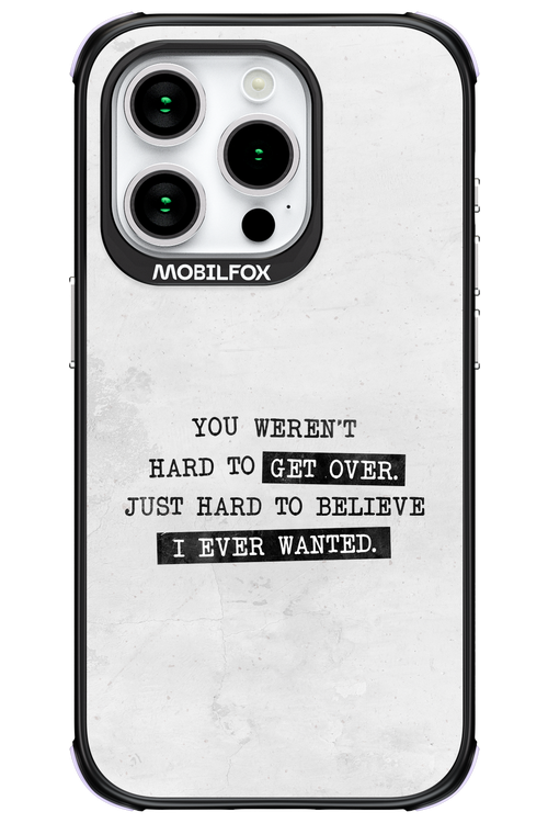 Hard to Believe - Apple iPhone 15 Pro