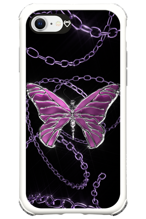 Butterfly Necklace - Apple iPhone 7