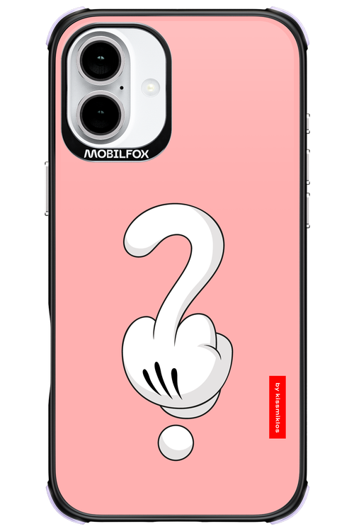 Fuck Hand (Pink) 2.0 - Apple iPhone 16 Plus