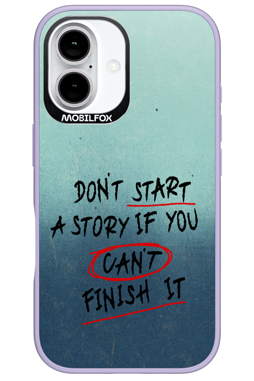 Don't Start - Apple iPhone 16