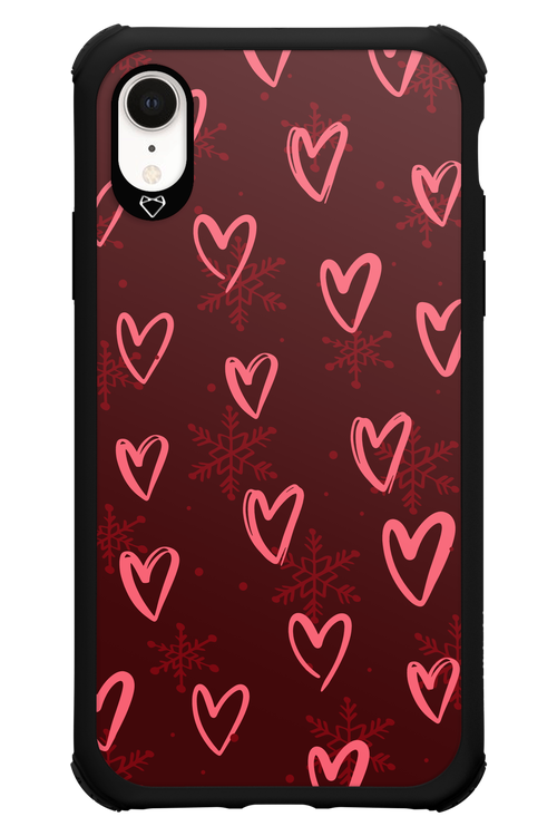Christmas Hearts - Apple iPhone XR