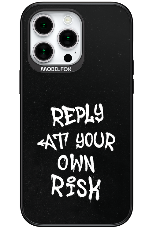 Risk Black - Apple iPhone 15 Pro Max