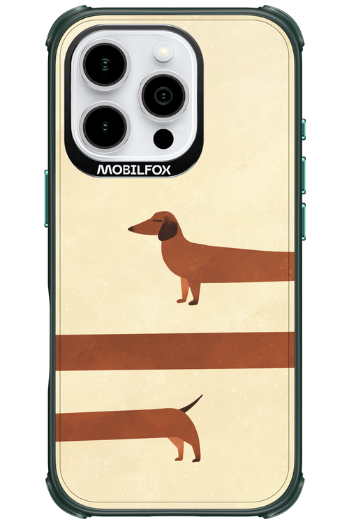 Stretchy Dog - Apple iPhone 16 Pro