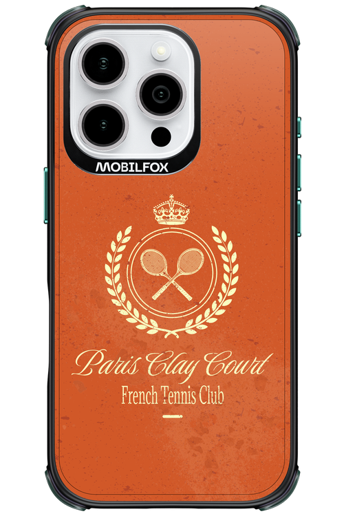Paris Clay Court Club 2.0 - Apple iPhone 16 Pro