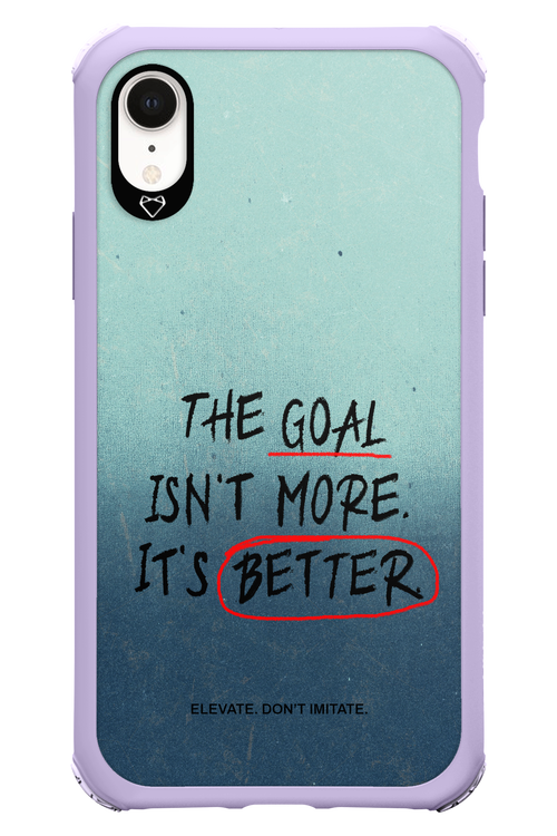 The Goal 2.0 - Apple iPhone XR