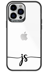 JS Monogram - Apple iPhone 13 Pro Max