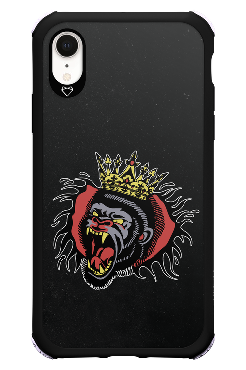 Monkey Rage Black - Apple iPhone XR