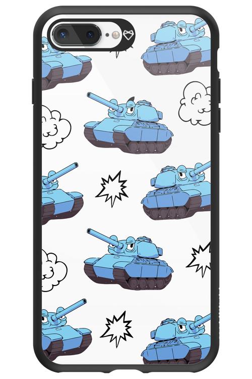 Tank Guy Transparent 2.0 - Apple iPhone 8 Plus