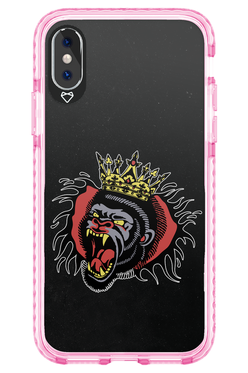 Monkey Rage Black - Apple iPhone X