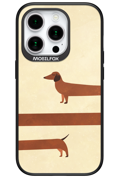 Stretchy Dog - Apple iPhone 15 Pro
