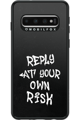 Risk Black - Samsung Galaxy S10