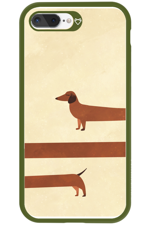 Stretchy Dog - Apple iPhone 8 Plus
