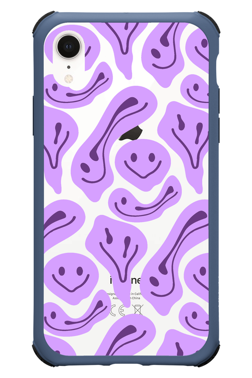 Fluid Smiley Purple - Apple iPhone XR