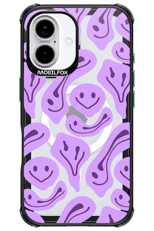 Fluid Smiley Purple - Apple iPhone 16