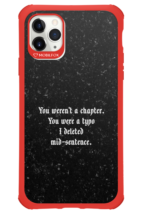 A Typo - Apple iPhone 11 Pro Max