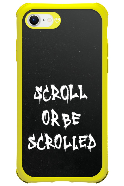 Scroll Black - Apple iPhone SE 2020