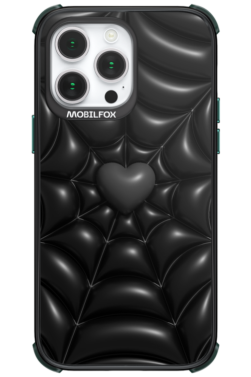 Black Spider Heart - Apple iPhone 14 Pro Max