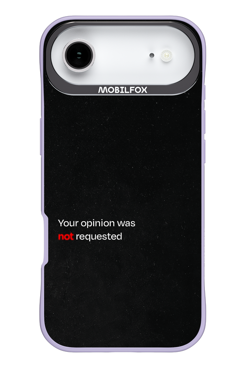 Not Requested 2.0 - Apple iPhone 17 Air