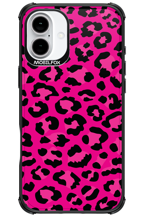 Fuchsia Leopard - Apple iPhone 16 Plus