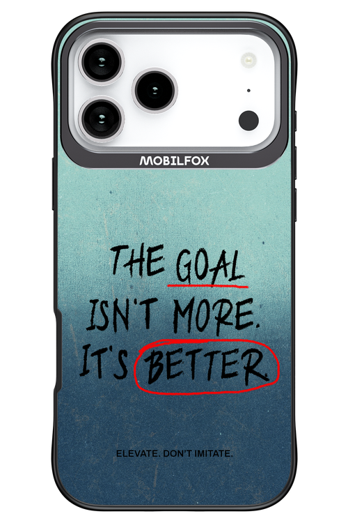 The Goal 2.0 - Apple iPhone 17 Pro Max
