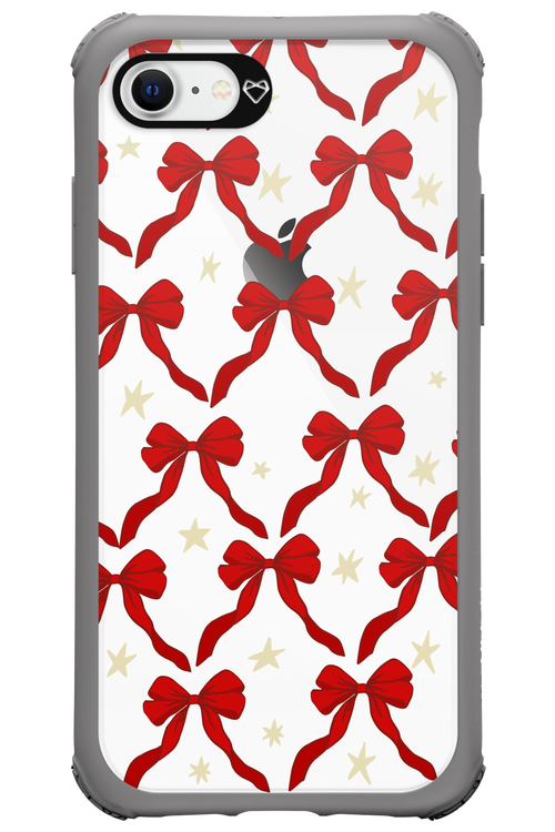 Bow & Stars (Transparent) - Apple iPhone 8